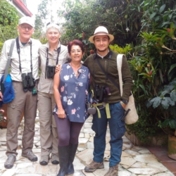 Birding in Enchanted Garden with Doña Leo