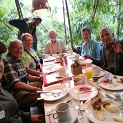 Happy Birdwatchers Clients in Colombia
