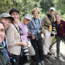 Happy Birdwatchers Clients in Colombia