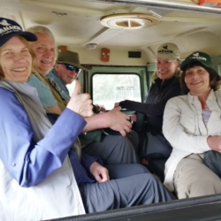 Happy Birdwatchers Clients in Colombia