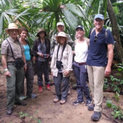 Happy Birdwatchers Clients in Colombia