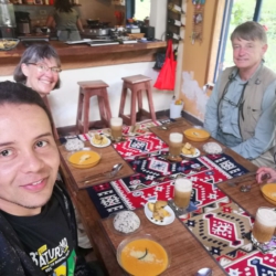 Happy Birdwatchers Clients in Colombia