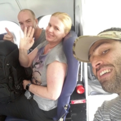 Happy Wildlife Watchers in Colombia