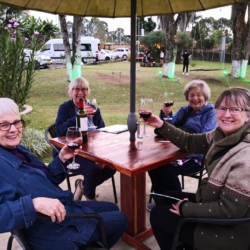 Our group of easy and relax of Trogon Tours