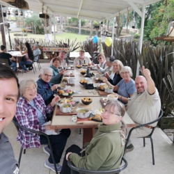 Our group of easy and relax of Trogon Tours