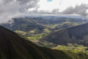 Colombian Andes Lanscape