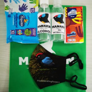 Kit Biosafety-Bioseguridad - Lance tailed Manakin